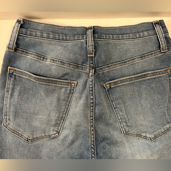 J CREW Women's High Rise Skinny Light Wash Jeans Size 27 - Picture 7 of 12